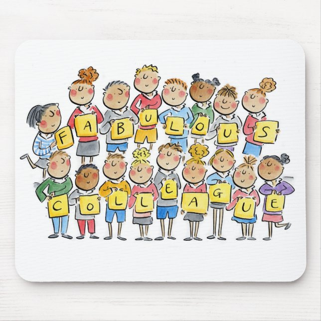 Tapis De Souris Fabulous Collègue (Devant)