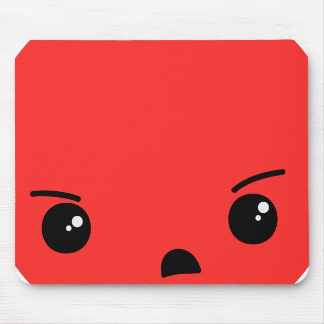 Tapis De Souris Fâché (Devant)