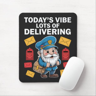 Tapis De Souris Facteur Gnomes Mail
