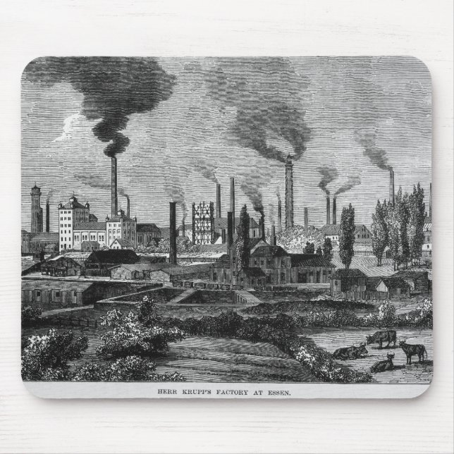 Tapis De Souris Factory de M. Krupp's à Essen, Allemagne (Devant)