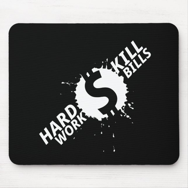 TAPIS DE SOURIS FACTURES DE TUES DE TRAVAIL DUR (Devant)