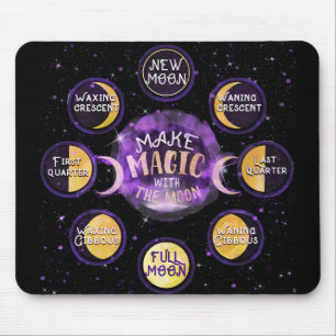 Tapis De Souris Faire de la magie avec les cycles lunaires et les