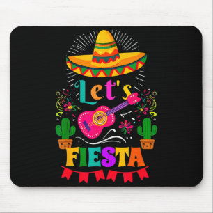 Tapis De Souris Faisons la fête sombrero mexicain cinco de mayo ca