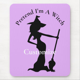 Tapis De Souris Faites comme si je suis une sorcière Thunder_Cove