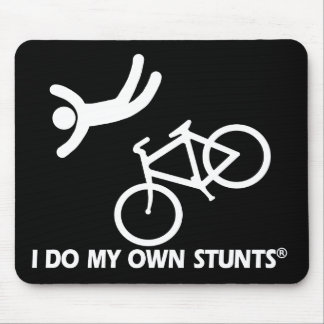 Tapis De Souris Faites du vélo mes propres cascades
