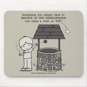 Tapis De Souris Faites un voeu sur vous !
