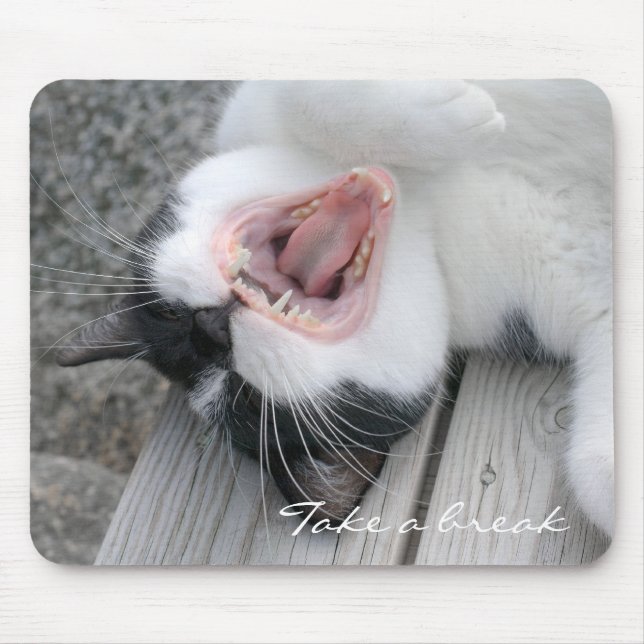 Tapis De Souris Faites une pause CC0075 (Devant)