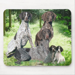 Tapis De Souris Famille allemande Mousepad d'indicateur aux