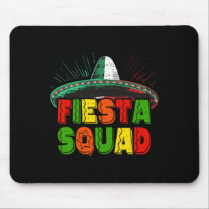 Tapis De Souris Famille Fiesta Squad Correspondant Cinco De Mayo 1