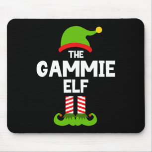 Tapis De Souris Famille Gammie Elf Noël Correspondant Pyjama Drôle