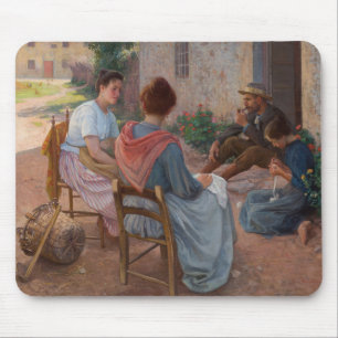 Tapis De Souris Famille italienne traditionnelle (Italie Vintage)