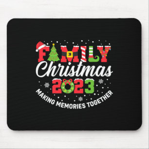Tapis De Souris Famille Noël 2023 Correspondance tenue Xmas Squad