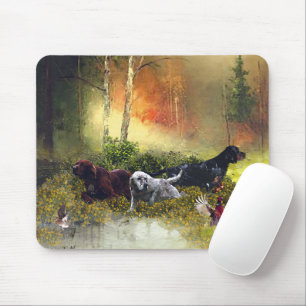 Tapis De Souris Famille Setters