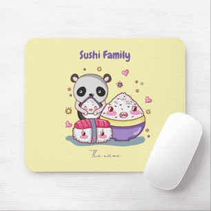 Tapis De Souris Famille Sushi