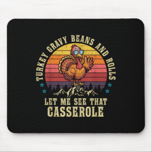 Tapis De Souris Famille Thanksgiving 2025 Temps passé Ensemble Hom