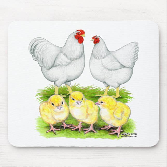 Tapis De Souris Family de Wyandotte (Devant)