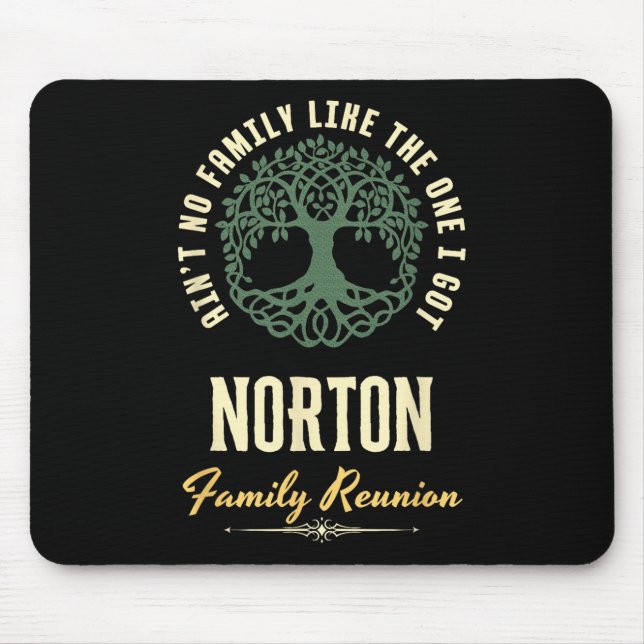 Tapis De Souris Family Reunion 2025 Matching Design - Norton  (Devant)