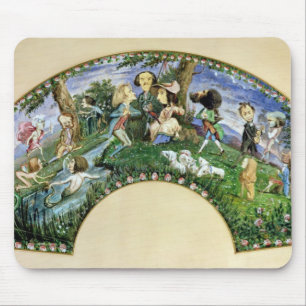 Tapis De Souris Fan dépeignant George Sand et ses amis