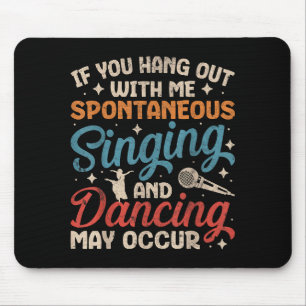 Tapis De Souris Fanatique de théâtre musical Broadway