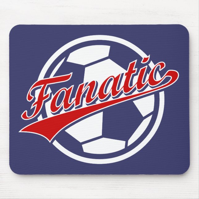 Tapis De Souris Fanatique du football (Devant)