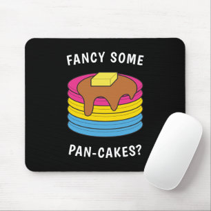 Tapis De Souris Fancy Certains Pâtisseries Drôle LGBTQ Pansexual P