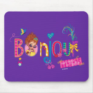 Tapis De Souris Fancy Nancy  C'est français pour bonjour