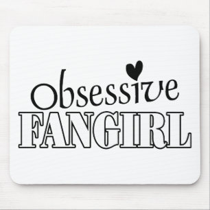 Tapis De Souris Fangirl obsédant