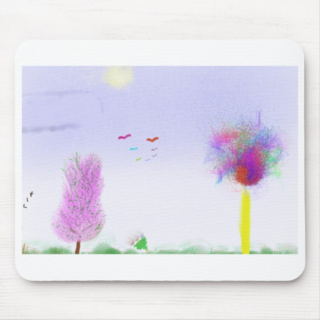 Tapis De Souris Fantasy Landscape Escape Mousepad (Devant)