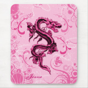 Tapis De Souris Fantasy Pink Dragon Mouse Pad