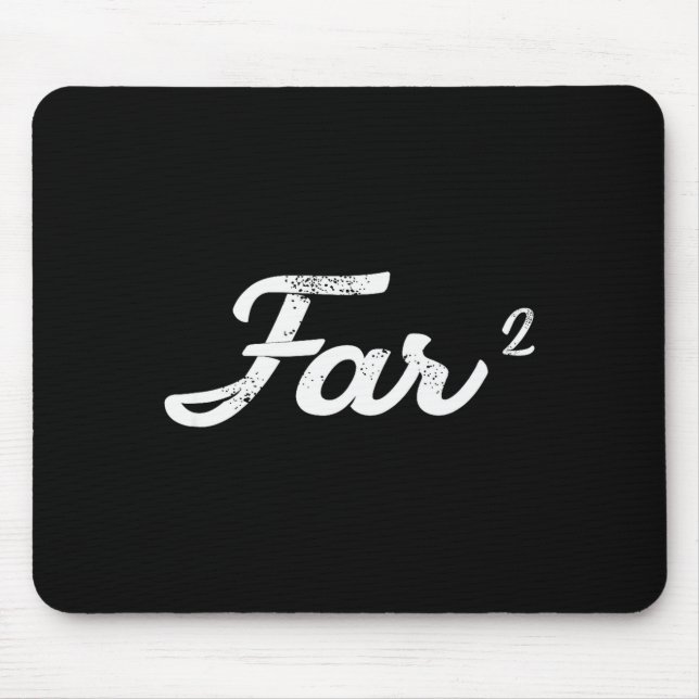 Tapis De Souris Far Squared Farfar Swedish Or Danish Grandpa Funny (Devant)