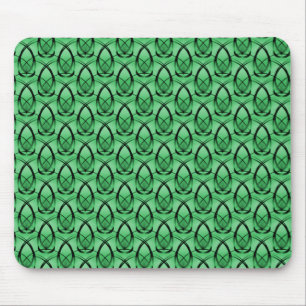 Tapis De Souris Fashion vert émeraude avant Mousepad