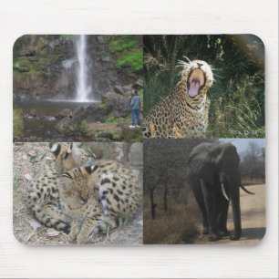 Tapis De Souris Faune Mousepad de l'Afrique