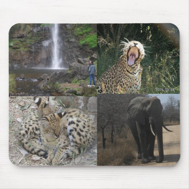 Tapis De Souris Faune Mousepad de l'Afrique (Devant)