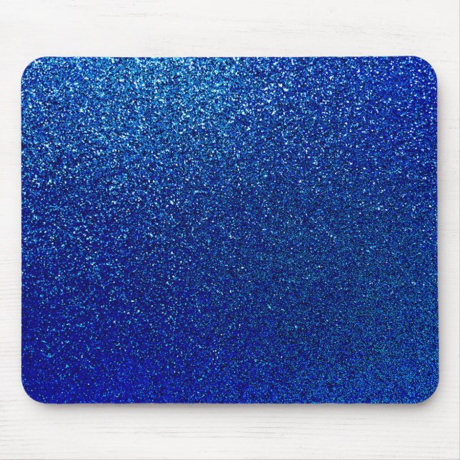 Tapis De Souris Faux Blue Parties scintillant Arrière - plan Spark (Devant)