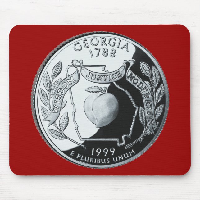 Tapis De Souris Faux Georgia (Devant)
