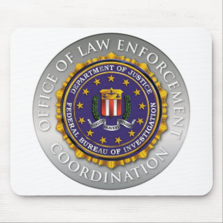 Tapis De Souris FBI Office of Law Enforcement