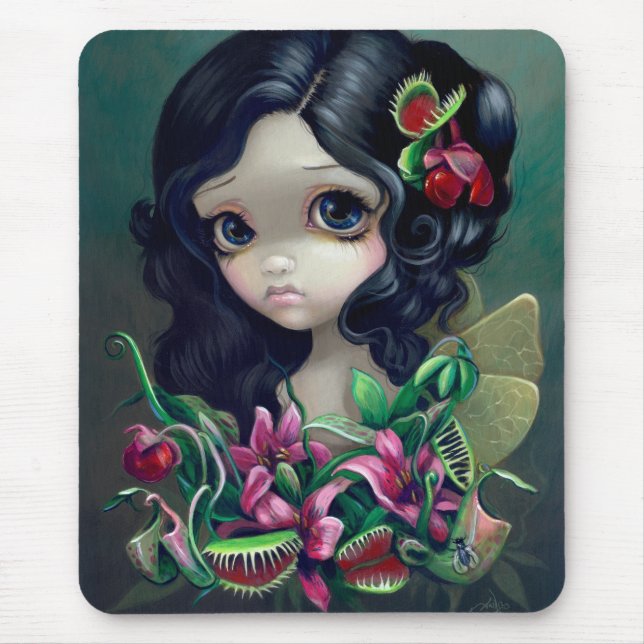 Tapis De Souris "Fée carnivore" Mousepad de bouquet (Devant)