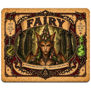 Tapis De Souris Fée, Monstre de Cirque Vintage