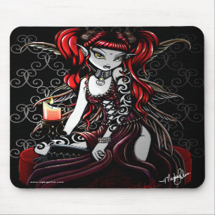 Tapis De Souris Fée Mousepad du feu d'obscurité de Terra