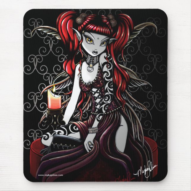 Tapis De Souris Fée Mousepad du feu d'obscurité de Terra (Devant)