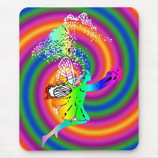 Tapis De Souris Fée multicolore (Devant)