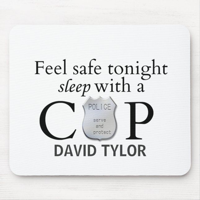 Tapis De Souris Feel safe tonight ! (Devant)