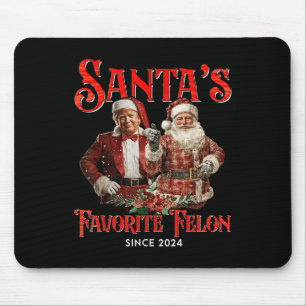 Tapis De Souris Felon favori de Santas depuis Noël 2024