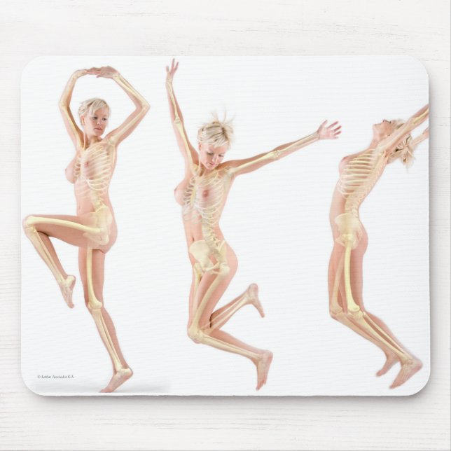 Tapis De Souris Femelle sautante (Devant)