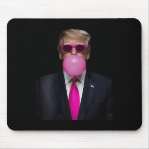 Tapis De Souris Femen rose Trump Bubble Gum 2024 Vote Président F