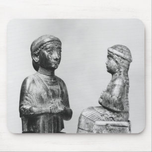 Tapis De Souris Femme avec le châle