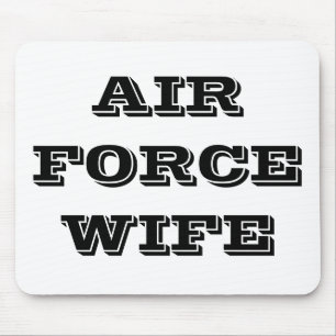 Tapis De Souris Femme de la Force aérienne de Mousepad