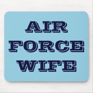 Tapis De Souris Femme de la Force aérienne de Mousepad