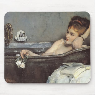 Tapis De Souris Femme élégante dans le bain (par Alfred Stevens)