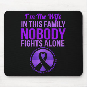Tapis De Souris Femme Femme Femme Personne ne combat seul Heimerhe
